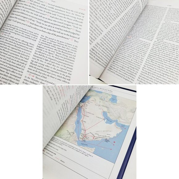 Study Quran Book New Translation Commentary Nasr Hardcover First Edition 2015 - Picture 9 of 11